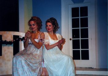 Valerie J Miller, Valerie Miller onstage as Fiordiligi in Mozart's "Cosi Fan Tutti" LA Music Theatre