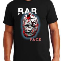 RAR  FACE Shirt. unisex.