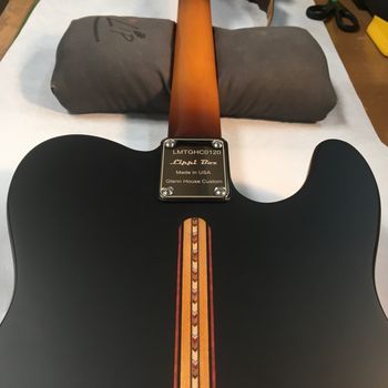 Lippi Box Guitars - Lippi-T Glenn House Custom Back Close
