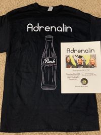 Adrenalin Shirt/Flyer/Button Combo