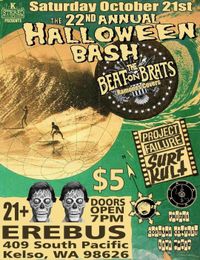 Halloween Bash!  The Beat-On Brats w/ TBD