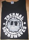 Thermal Soundwaves B&W with grey T-Shirt