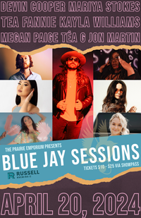 Blue Jay Sessions: Spring Edition 2024 presented by Dan Clapson and Russell Brewing Co.