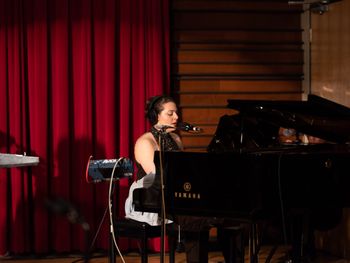 Photographed by Emerging Young Artists at Revolutino Recording for the 'A World Away' collaborative music festival 2019.