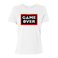 GAME OVER Women's White T-Shirt