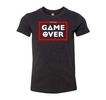 GAME OVER Youth Heather Black T-Shirt