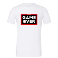 GAME OVER Men's White T-Shirt