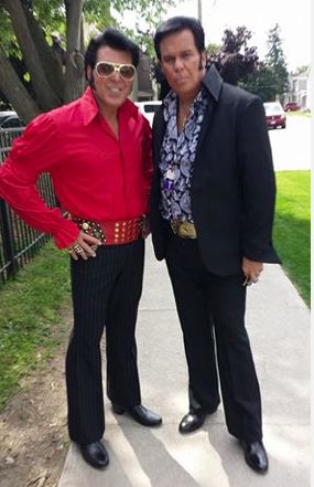 With Db King in Canada for the Collingwood Elvis festival July 2014

