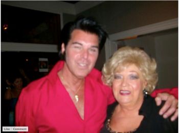Me with Priscilla at Dads place in memphis for Elvis week 2011
