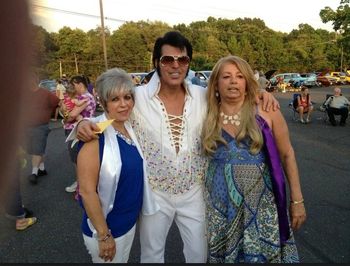 Me with my old and dear friend Maryanne on my left and her boss Fernanda on my right . June 29th 2013 old bridge NJ
