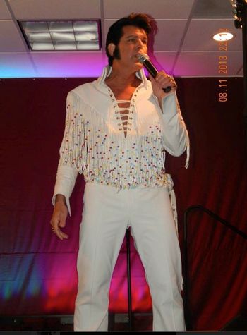 At the Crowne Hotel performing. Elvis week 2013 in Memphis
