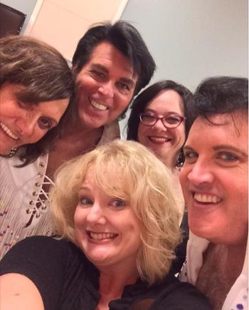 After our show in Mount Dorra florida. Kathy Me Jackie Peter and  Krista
