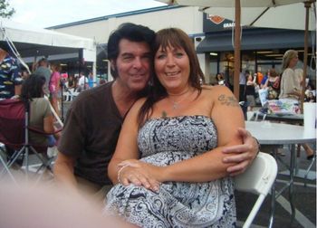 Me and Kimmy at Graceland Plaza during Elvis week 2011
