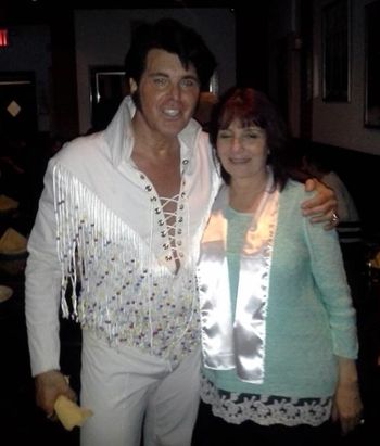 With Rosemarie at Michaels Martinis and Meatballs on Staten Island In March 2015
