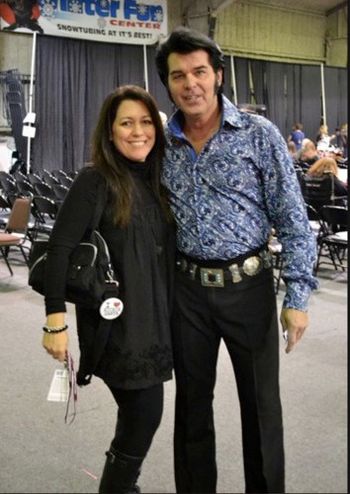 Me and my beautiful wife Kathryn at the Pocono mountain Elvis Fest Oct 2011
