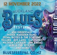 Catherine Tunks at Auckland BLues Festival 2022