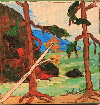 Title: "Old Woman Bay/Lake Superior (SOLD)

