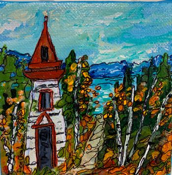 new..."Copper Mine Light House/Lake Superior"$50.00.. situated on hwy 17 on Lake Superior.
