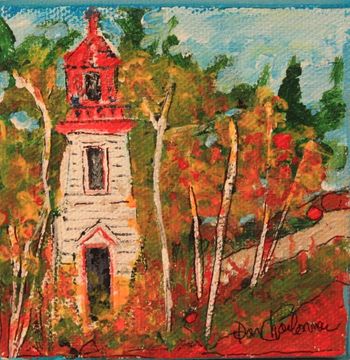 Coppermine Lighthouse/Lake Superior (SOLD)
