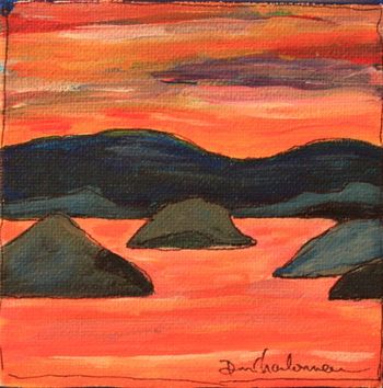 "Slate Islands/Lake Superior"...near Rossport Ontario...Sold
