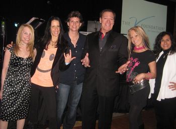 Gyrlband with Joe Piscopo at the Jimmy V Foundation Benefit
