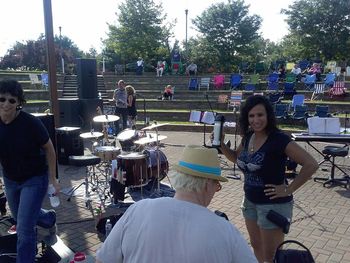 Gyrlband in the Burlington County Amphitheater
