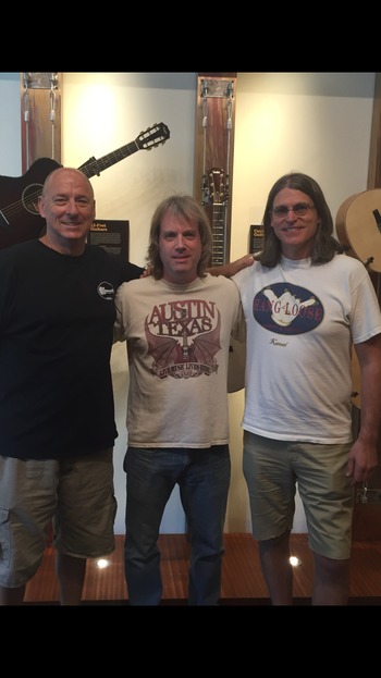 Taylor guitar tours with Glenn and Jon Conley
