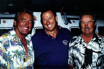 Surfing Legends Mike Doyle & Don Hansen photo by Tom Keck
