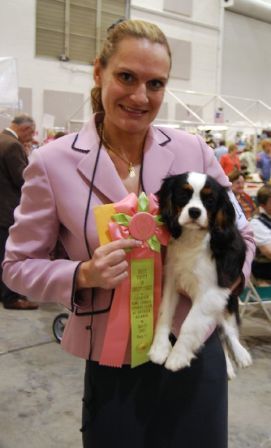 Best Puppy in Sweepstakes, Charterwood Dashing. (Anderson/Campbell)
