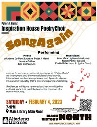 Song Again w/ Peter J. Harris' Inspiration House PoetryChoir 