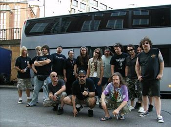 2007 European Tour: Trouble with Rise To Addiction and crew
