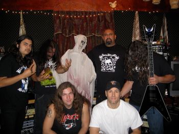 Joe with Dark As Death and crew

