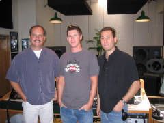Tom Baker of Precision Mastering, Michael Elmore, and Joe


