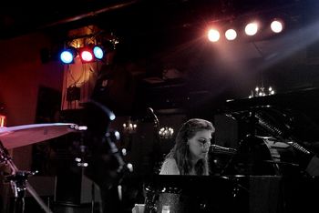 at the piano - The Cutting Room - photo by Dan Fine
