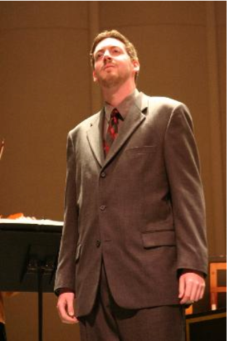 As a member of the 2005 Adams Master Class of the Carmel Bach Festival, Robert Samels performed in two Handel arias in concert with a baroque orchestra
