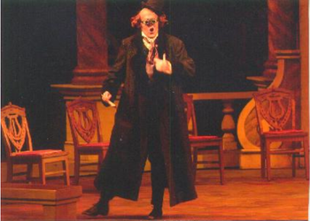 Tales of Hoffmann: An angry Coppelius realizes he has been tricked
