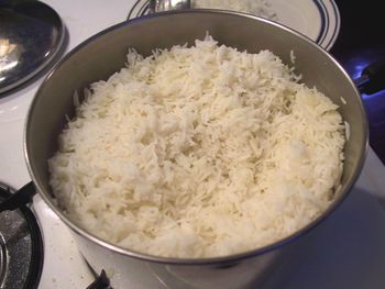 Rice in the Pot
