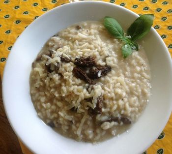 Risotto with Morels
