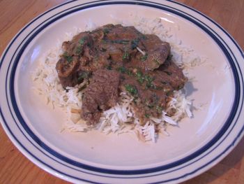 Thai Beef Curry with Rice
