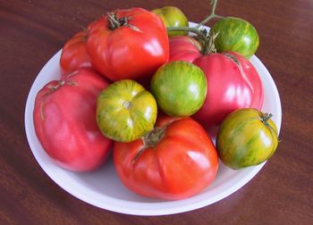 Plate o' Tomatoes

