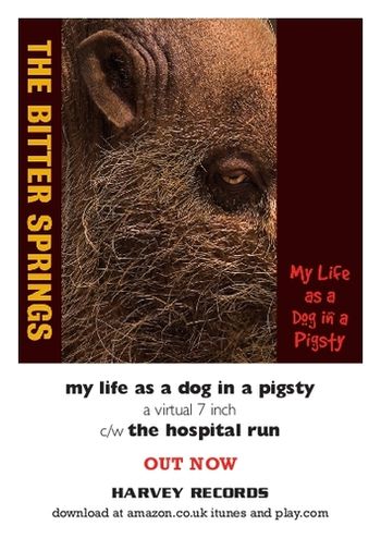 My Life as a Dog in a Pigsty Promotional Postcard
