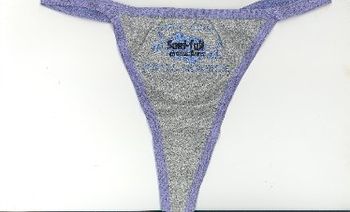 LADY SOUL Underwear(Embroided Soulfull logo & words with color trim - Front view)-
