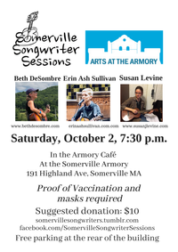 Somerville Songwriter Sessions -- with Erin Ash Sullivan and Susan Levine