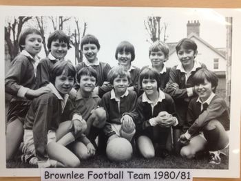 Brownlee footballers 1980 / 1981
