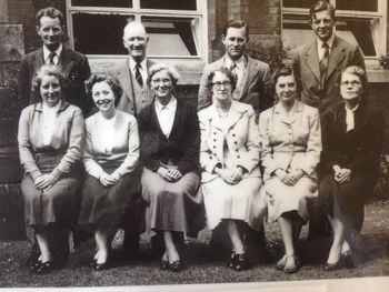 Brownlee teachers 1955 / 1956
