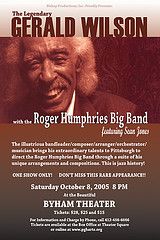 Gerald Wilson with Roger Humphries Big Band featuring Sean Jones

