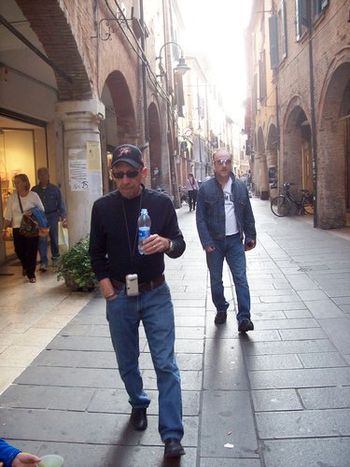 Bernie Herr and Bill Toms Italy 2008
