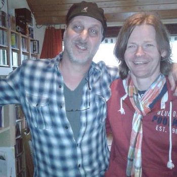 Bill Toms and singer songwriter Martin Praetorius in Germany June 2012
