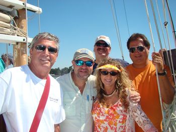With Jim Morris, John Reno, Debbie Hess and Jerry Diaz - 2010
