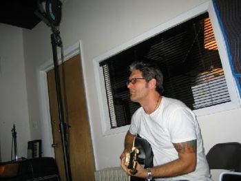 Jon in the studio
